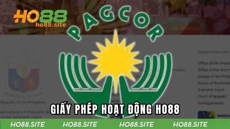Những chứng nhận hoạt động của HO88 hiện tại